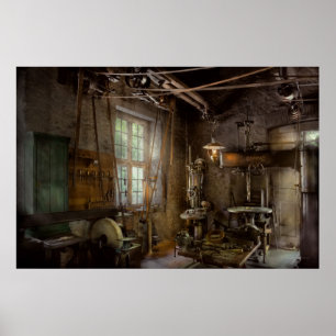 Maskinist - industriell revolution poster
