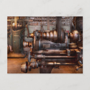 Maskinist - Steampunk - 5-växlad halvautomatisk vä Vykort