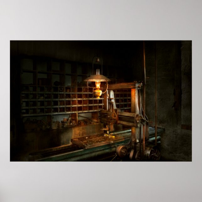 Maskinist - vid kvarnarna poster (Framsidan)