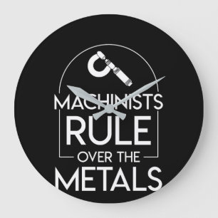 Maskinisten härskar över metallmaskinisten stor klocka