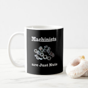 Maskinister är bara humoristiska i Nöt Kaffemugg