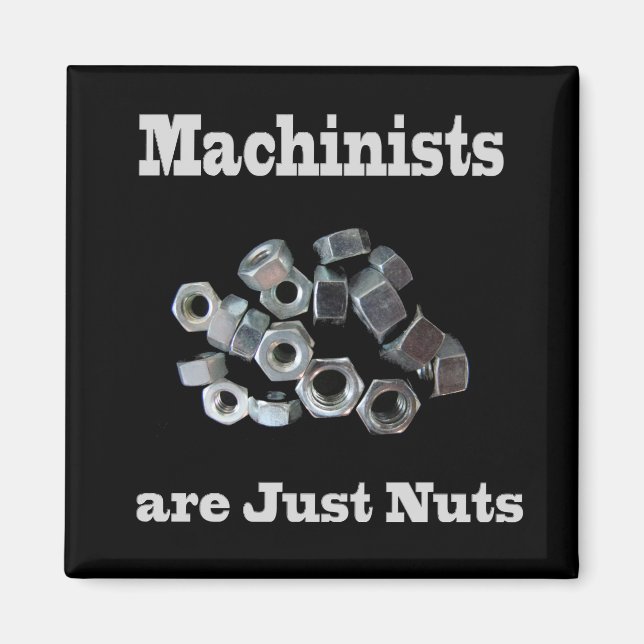 Maskinister är bara humoristiska i Nöt Magnet (Framsidan)