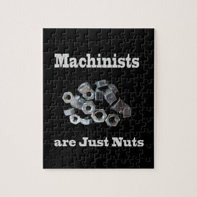 Maskinister är bara humoristiska i Nöt Pussel (Vertikal)