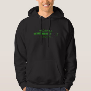 Maskinladdning Hoodie