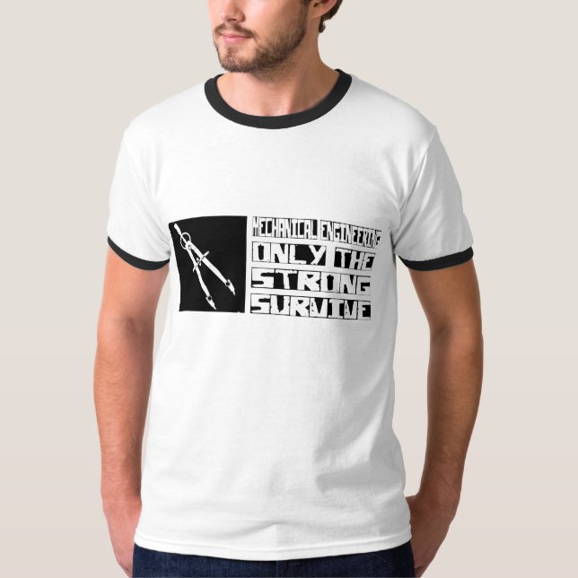 Maskinlära överlever t shirt (Framsida)