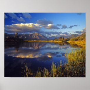 Maskinonge Lake i Waterton Lakes nationalpark 3 Poster