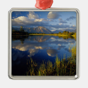 Maskinonge Lake i Waterton Lakes nationalpark Julgransprydnad Metall