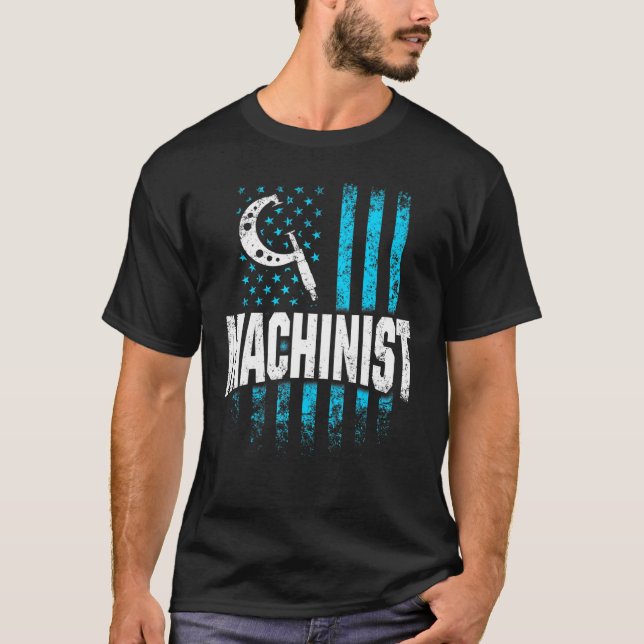 Maskinoperatör CNC-operatör 78 T Shirt (Framsida)