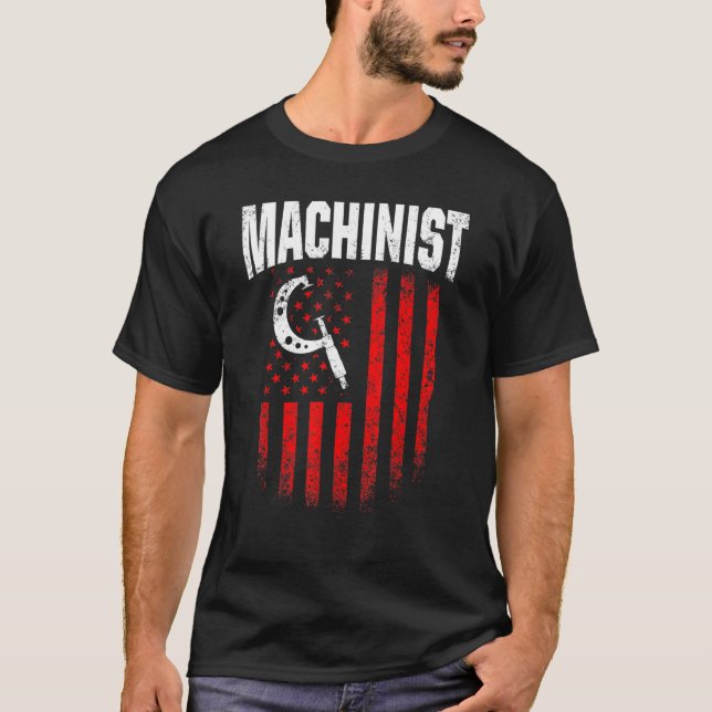 Maskinoperatör CNC-operatör 79 T Shirt (Framsida)