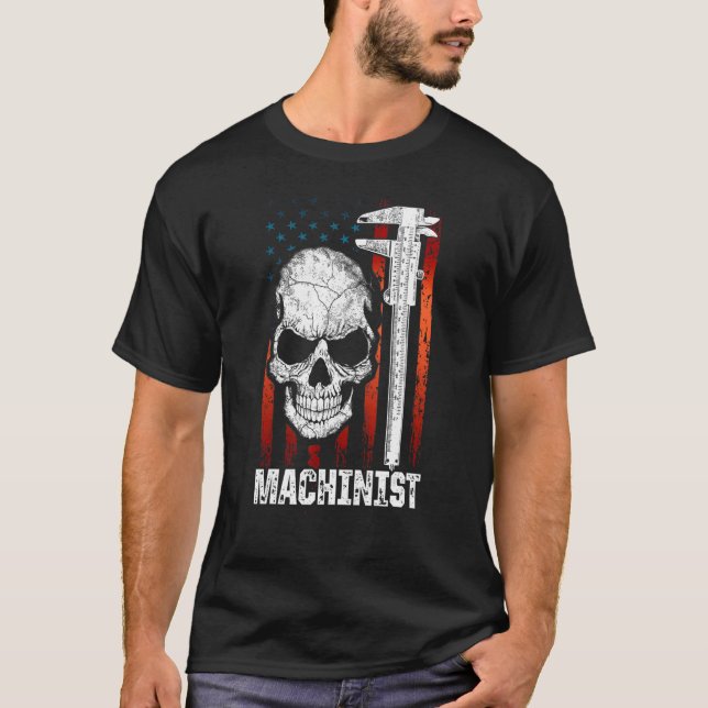 Maskinoperatör Mentorer Maskinoperatör Bearbetning T Shirt (Framsida)