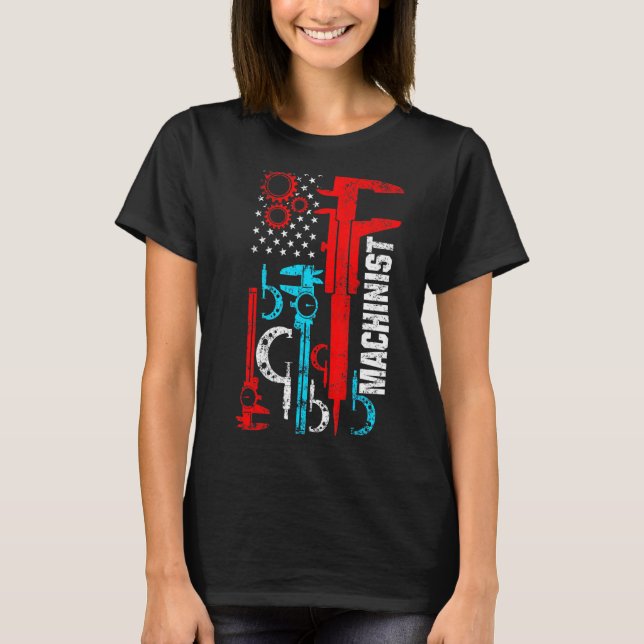 Maskinoperatör Metallbearbetning 52 T Shirt (Framsida)