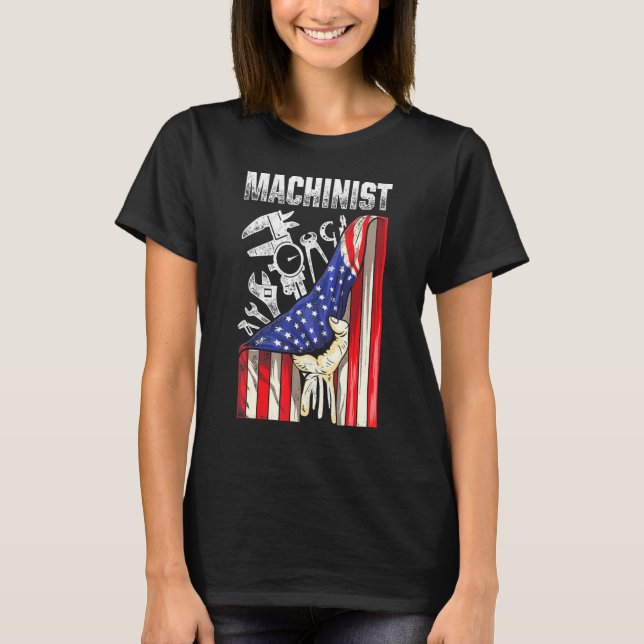 Maskinoperatör svarvning 40 t shirt (Framsida)