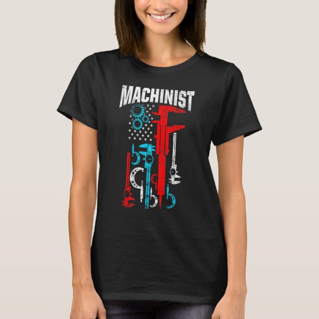Maskinoperatör Svarvning 53 T Shirt (Framsida)