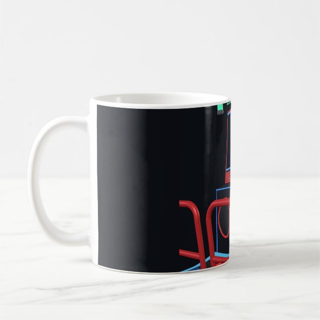 Maskinserien: Rhythm Pad Mug Kaffemugg (Vänster)