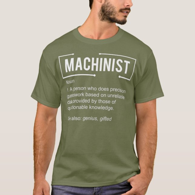 Maskinskjorta för menlig maskintröja t shirt (Framsida)