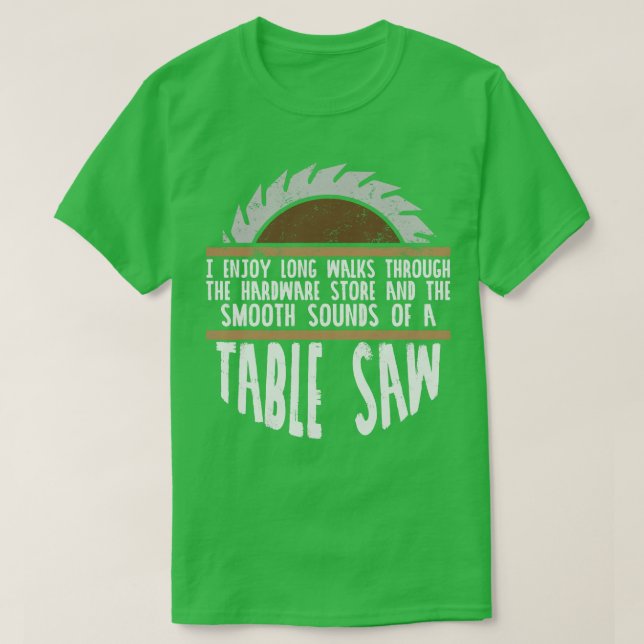 Maskinvarulager Woodworkers Craftsmen Verktyg T Shirt (Design framsida)