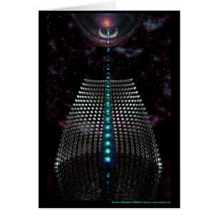 MaskinvaruNightlight Hälsningskort