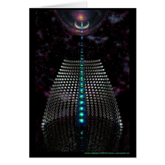 MaskinvaruNightlight Hälsningskort