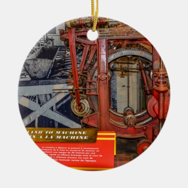 Maskinverktyg, Stevenson by Julgransprydnad Keramik (Framsidan)
