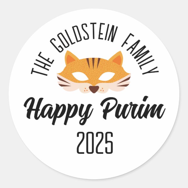 Maskmaskmaskmaskmaskmaskmaskmaskmaskmaskmaskmasker Runt Klistermärke (Framsida)