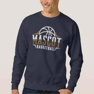 Maskot Basket Lång Ärmad Tröja