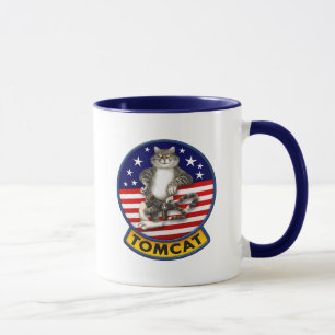Maskot för Tomcat F-14 Mugg