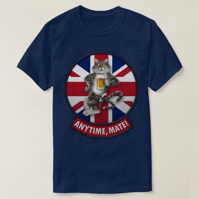 Maskot UK för Tomcat F-14 T-shirt (Design framsida)