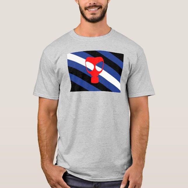 Maskprideflagga T Shirt (Framsida)