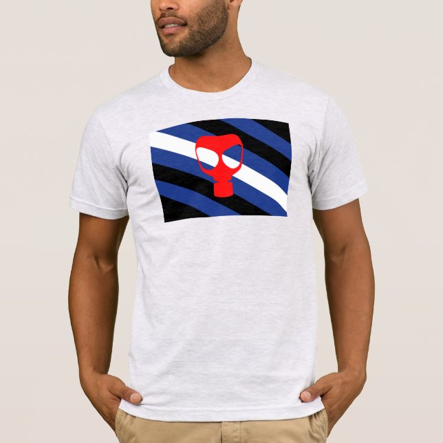 Maskprideflagga T Shirt (Framsida)