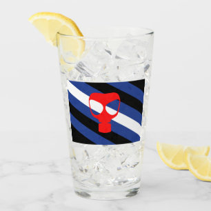 Maskpridflagsflagga Glaskopp