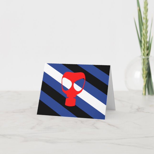 Maskpridflagsflagga Tack Kort (Framsida)