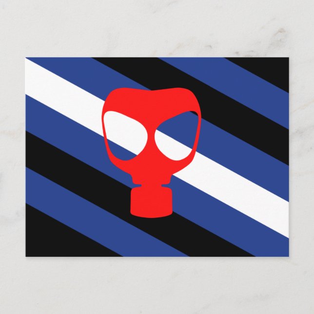 Maskpridflagsflagga Vykort (Framsida)