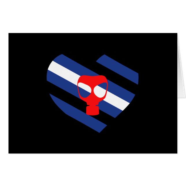 Maskprydnad Hälsningskort (Framsidan Horizontal)