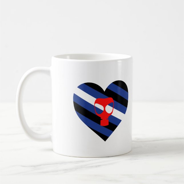 Maskprydnad Kaffemugg (Vänster)