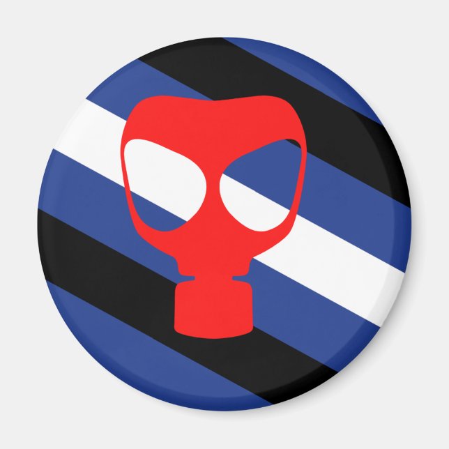 Maskprydnadsflagga Magnet (Framsidan)
