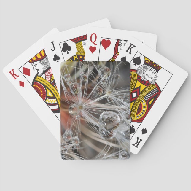 Maskros Abstrakt Casinokort (Baksidan)