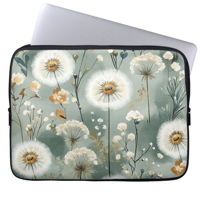 Maskros Design Serie #3 Laptop Fodral (Framsidan)