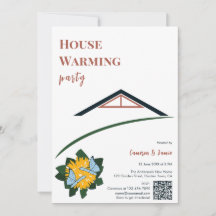 Maskros Fjärilar Housewarmingfest QR-kod