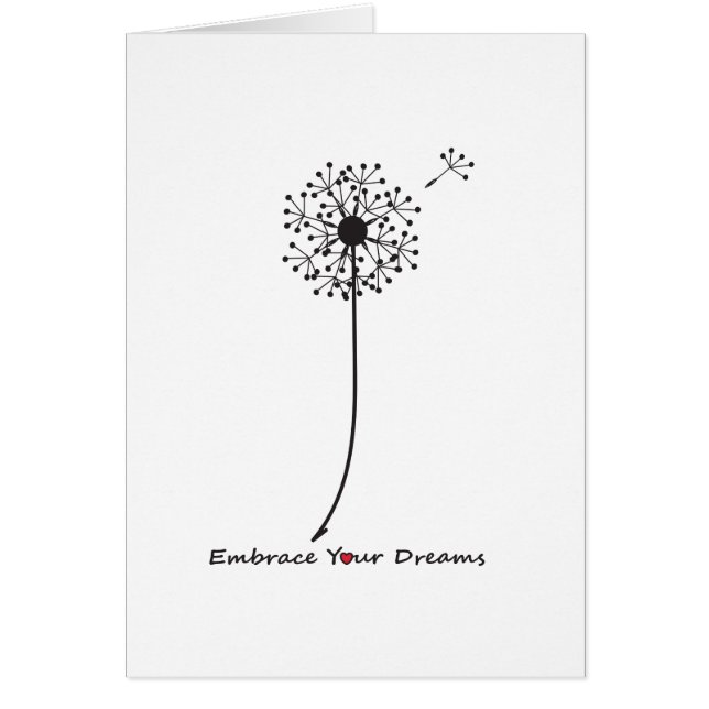 Maskros Hälsningskort (Framsidan)