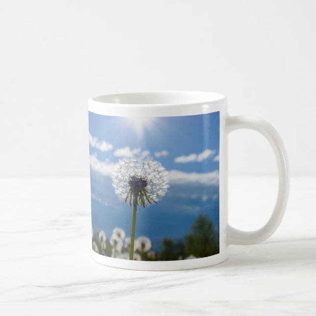 Maskros i ljus Kaffemugg (Höger)