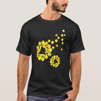 Maskros Kyckling Blomma - Blommig Kyckling Träd Kä T Shirt