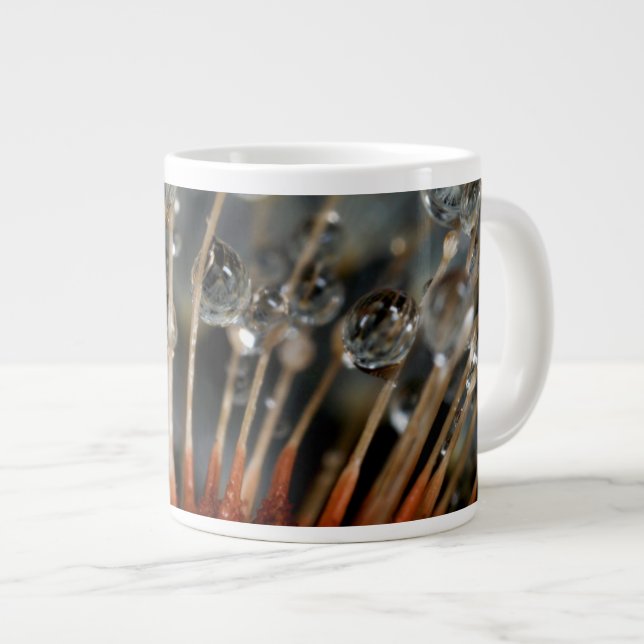 Maskros och vattendroppar, CA Jumbo Mugg (Framsida höger)