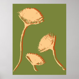 Maskros Pop Poster