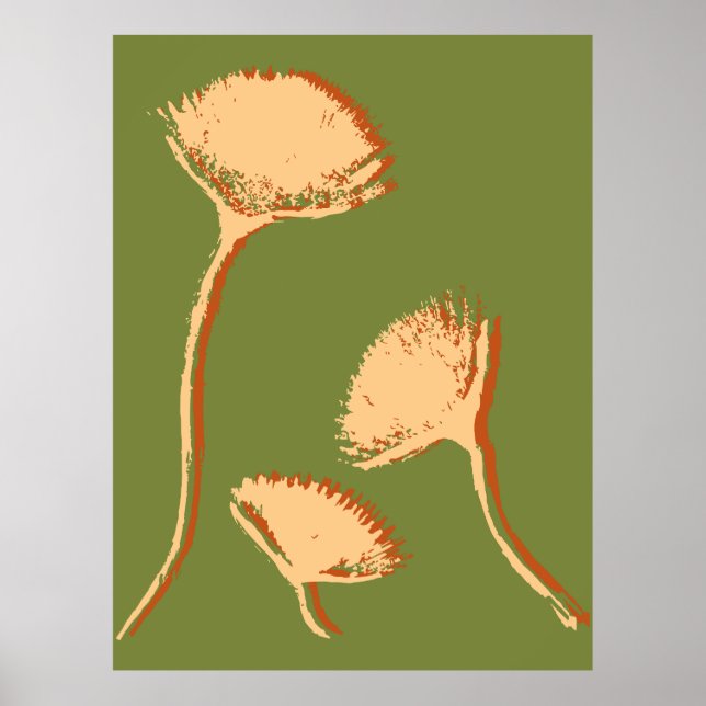 Maskros Pop Poster (Framsidan)