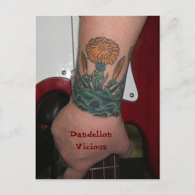 Maskros Vicious vykort (Framsida)