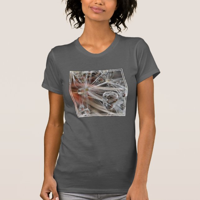 Maskrosabstrakt T Shirt (Framsida)