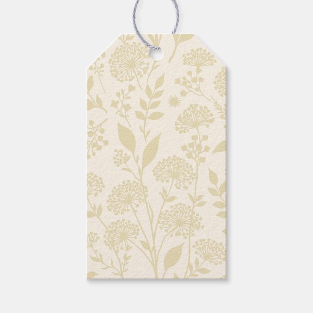 Maskrosäng Guldvete - Neutral Presentetikett (Framsidan)