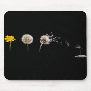 Maskrosliv cyklar Mousepad Musmatta