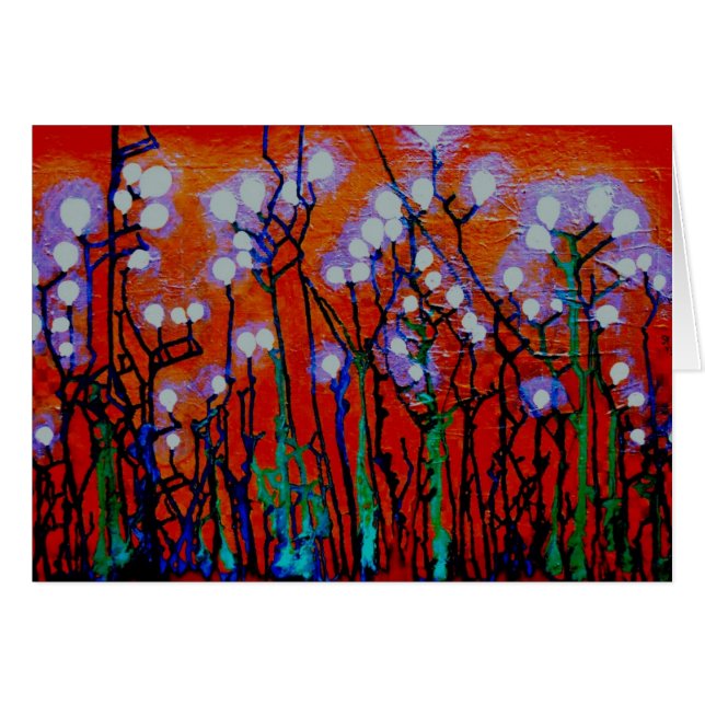 Maskroslökar Hälsningskort (Framsidan Horizontal)