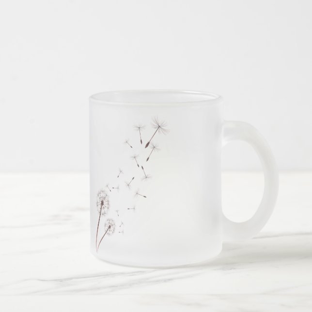 Maskrosmuggar Frostad Glasmugg (Höger)